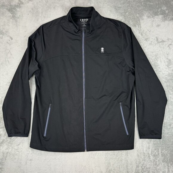 Bundle Izod Golf Stretch Jacket PING 1/4 Zip Polo Sweater Long Sleeve Shirt XL - Picture 2 of 9